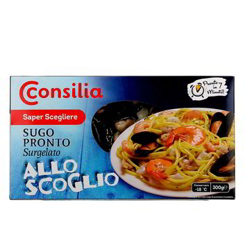 Sugo Pronto Surgelato Allo Scoglio Consilia 300 G In Dettaglio Gros Spesa Online