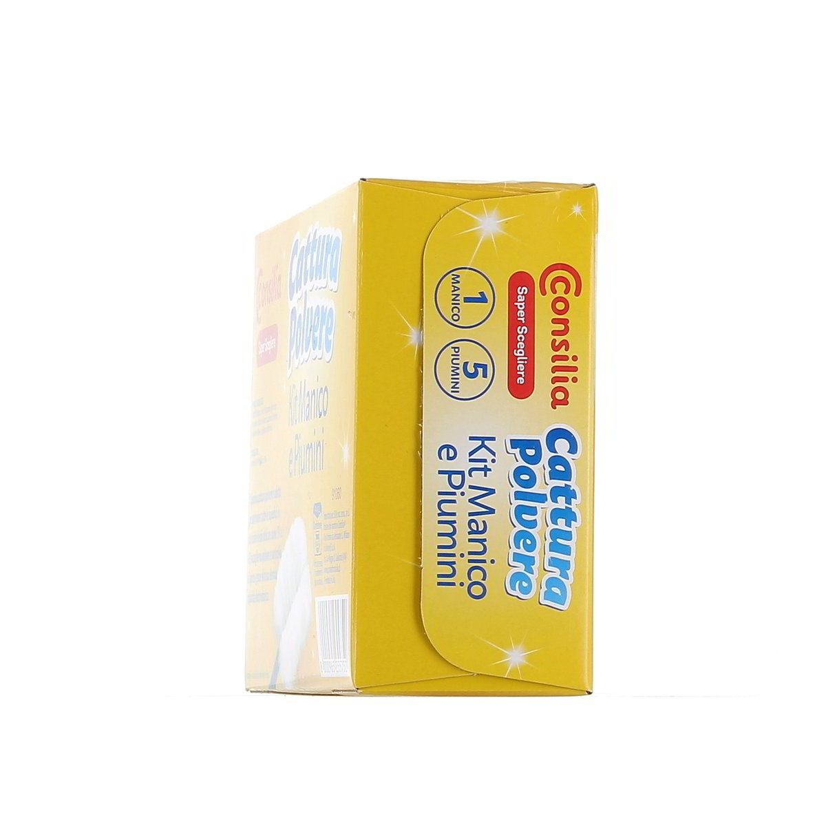 con bloccaggio a clic piumino cattura polvere in lana di agnello Ettore codice prodotto: 48111 