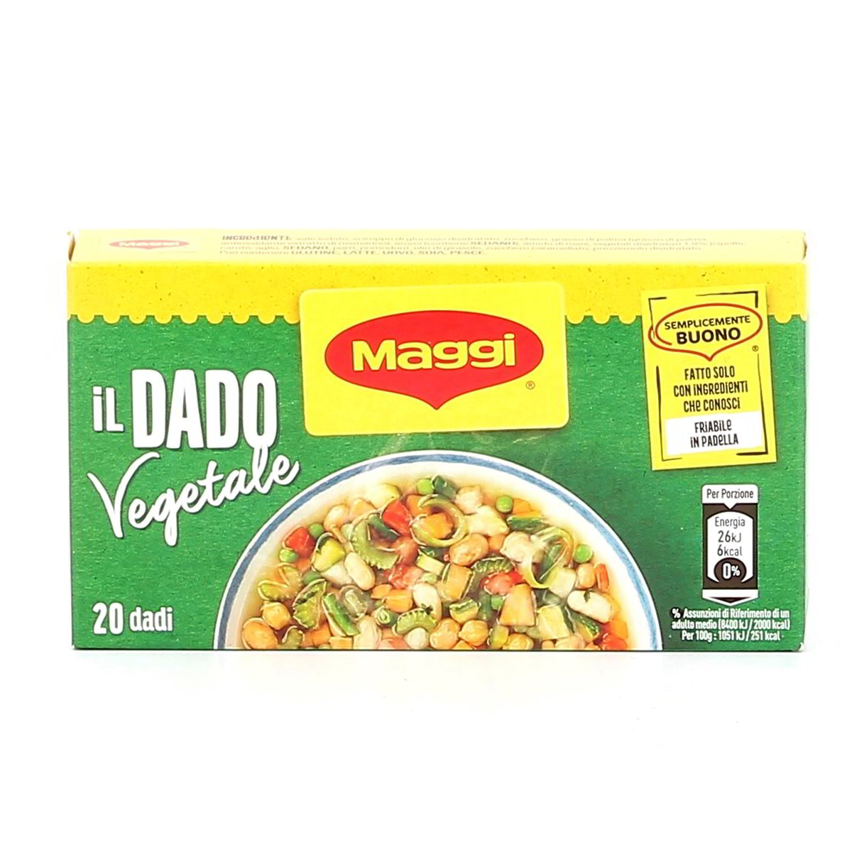 MAGGI Dado Vegetale Preparato Per Brodo Vegetale (10 Dadi) 100 G - Foto 6