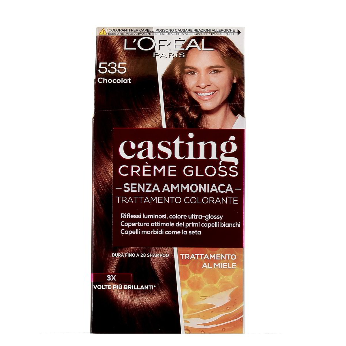 CASTING CRÈME GLOSS CHOCOLAT 535 L'ORÉAL 1 pezzo in dettaglio | Gros ...