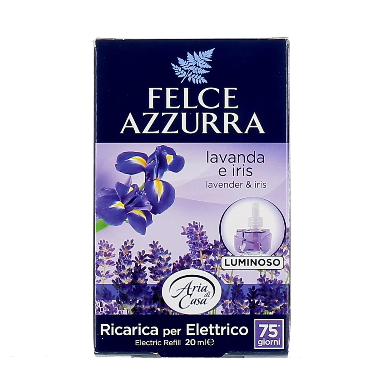 RICARICA PER ELETTRICO PROFUMAZIONE ASSORTITA FELCE AZZURRA 20 ml in  dettaglio