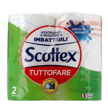 CARTA ASCIUGATUTTO MAXI SCOTTEX 2 rotoli (Minimo € 3,09 - 25,8