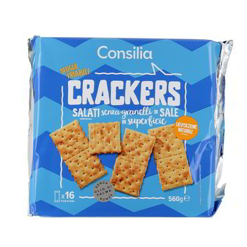 Crackers Salati in superficie 500 g - Consorzio C3