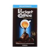 POCKET COFFEE ESPRESSO DECAFFEINATO x18 FERRERO 225 g in dettaglio